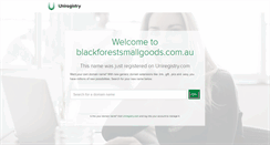 Desktop Screenshot of blackforestsmallgoods.com.au